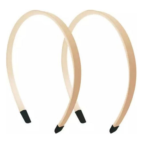 Tiara Encapada Sanding 1cm Rofr.150009 C/6 Cor Salmao Cl 121