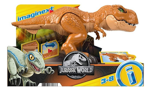 Dinossauro Imaginext T-rex Mordida Feroz Jurassic World 