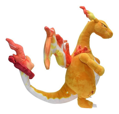 * Laranja Mega Gigantamax Charizard Pelúcia Boneca Presente
