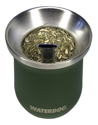 Imagen 1 de 10 de Mate Termico Vaso Acero Inoxidable Waterdog Zoilo 240 Ml