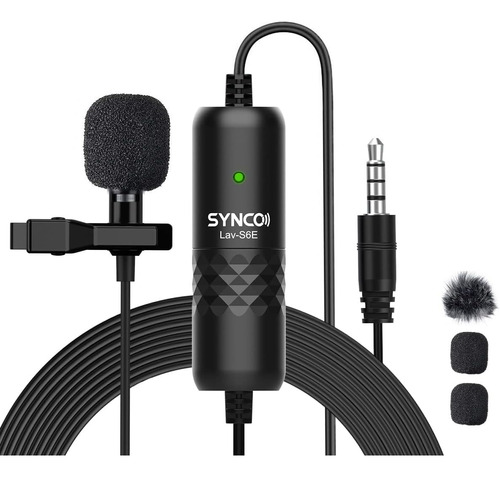 Synco Lavalier Mic Professional, Lav S6e Omnidireccional ...