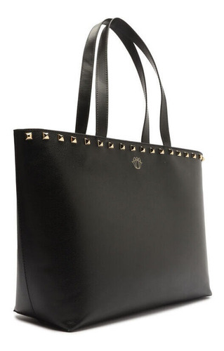 Imagem 2 de 6 de Bolsa Feminina Shopping Grande Alça De Ombro Preto My Shoes