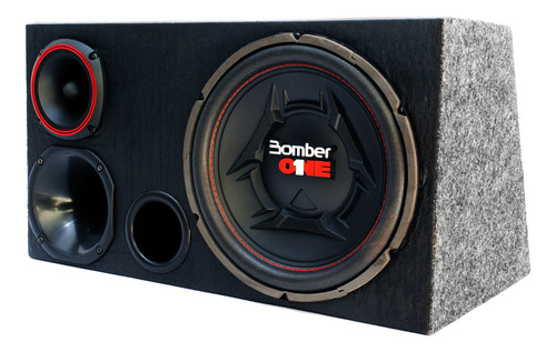 Caixa Trio Completa Bomber One 12 Pol + Driver + Tweeter