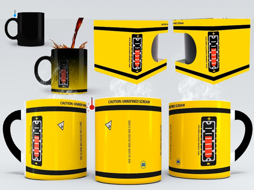 2 Tazas Mágicas Personalizadas Con Diseño Y Caja Para Regalo
