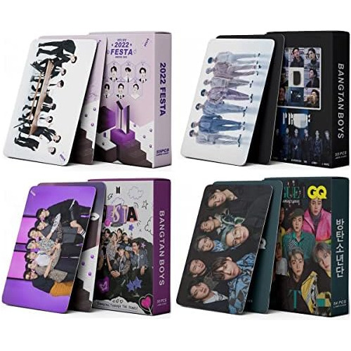 Conjunto De Fotocards De Bangtan Boys, 4 Paquetes/219 T...