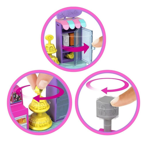 Barbie Mini Barbieland Mini Muñeca Set De Supermercado