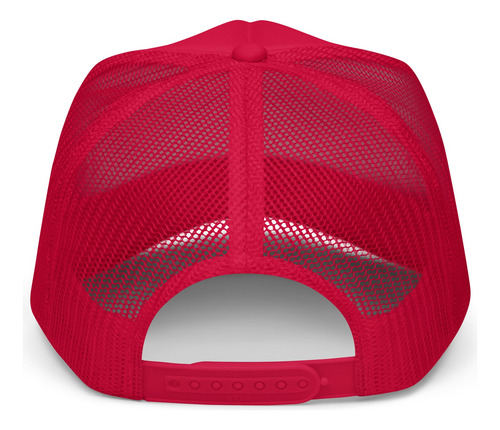 Gorra Trucker Independiente Cai Ifc Diablos Todo Rojo Mod 04 Unico
