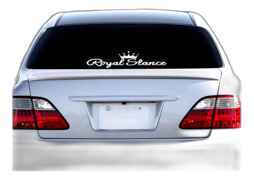 Calco Auto Parabrisa Royal Stance Sticker Vinilo Tunning