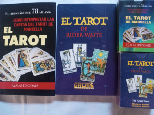 Tarot Marsella/tarot Rider Waite.pack 2.incluye Cartas