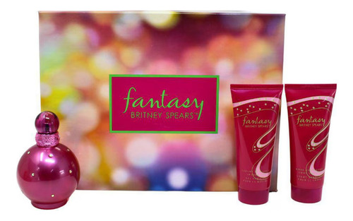 Set Britney Fantasy 100ml Edp + Shower Gel + Crema