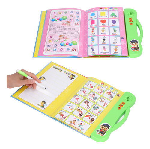 Libro De Sonido Educativo, Electrónico, Abc, Inglés, Idioma