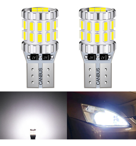 2 Foco Led Pellizco T10 W5w 192 168 194 Canbus No Error