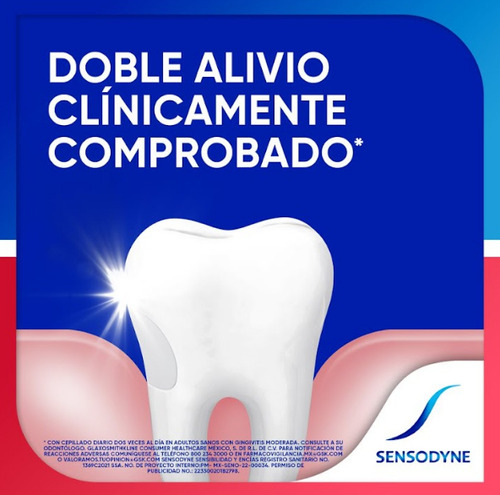 Pasta Dental Sensodyne Sensibilidad & Encías Blanqueador 100