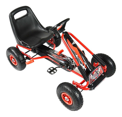 Chachicar Go Kart A Pedales Rally Llantas De Aire