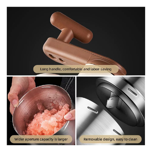 Trituradora De Hielo Para Hacer Aguanieve. Cono Afeitado. Pa