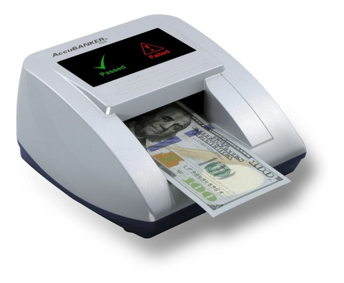 Detectora De Billetes Falsos Automática D470 Usd Accubanker
