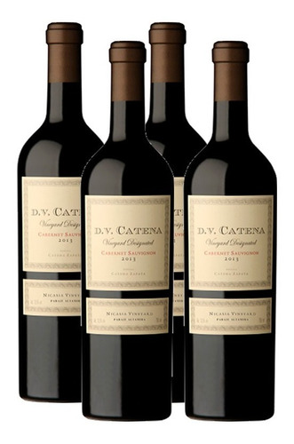 Vino Dv Catena Nicasia Vineyard C.sauvignon X750ml Caja X 4u