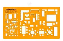 Comprar Plantilla Flexible Plantec Muebles Escalas 1:50-1:100(2129)