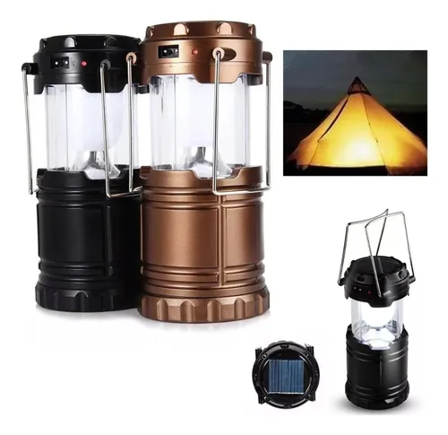 comprar Foco Solar Led Recargable Farol Camping + Funcion Power Bank