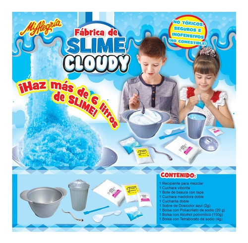 Fábrica De Slime Cloudy Nevado Mi Alegría
