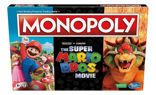 Nuevo Monopoly Edición Super Mario Bos The Movie  