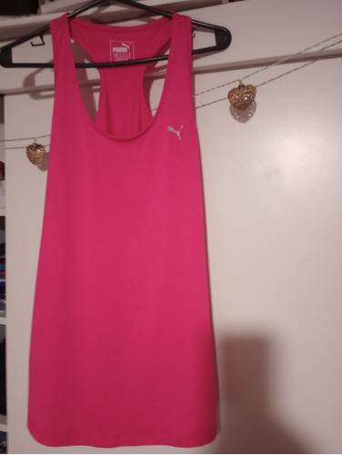 Vendo Musculosa De Lycra Fucsia Marca Puma Medium Dry Cell