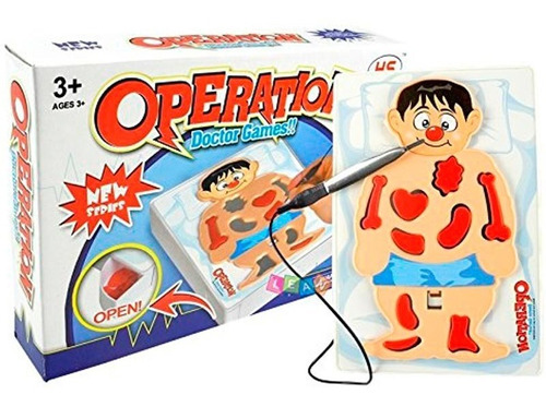 Jogo Operando Mini Operation Doctor Games Hs