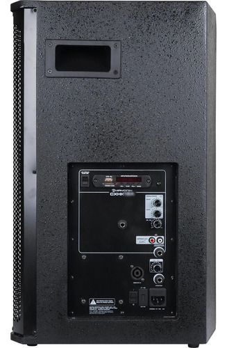 Caixa Ativa Hayonik Cxhk12a Bt/fm/sd 200w Rms Cor Preto