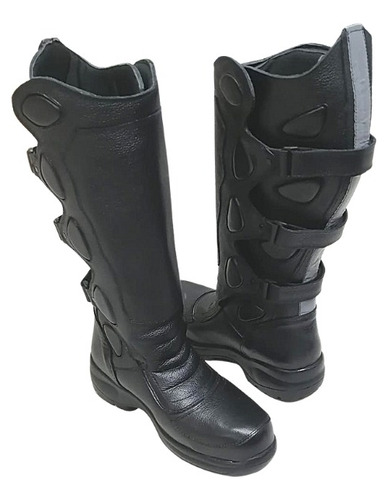 Botas De Moto Btm Supervisor Caña Alta Policias $139