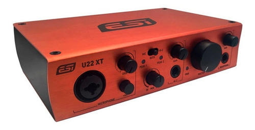 Interfaz De Audio Esi U22xt 2 Canales 24bits Caja Cerrada