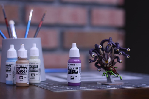 Tinta Vallejo Model Color Roxo Púrpura Purple 70.959 17ml