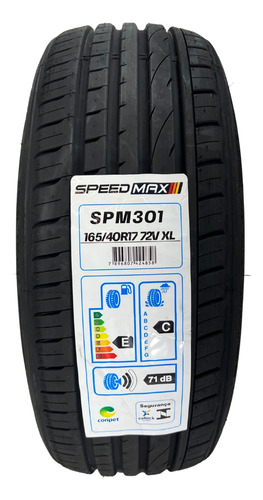 Pneu Speedmax Spm301 Xl Novos Aro 17 165/40r17 72v