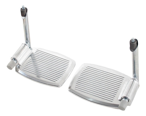 / Reposapiés Para Silla De Ruedas Pedal De Aluminio Con