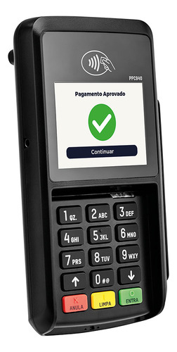 Leitor De Cartão Gertec Ppc940 Preto Usb E Serial