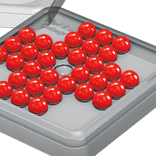 Juego De Mesa Solitario Noble Juego De Mesa Tradicional Rojo