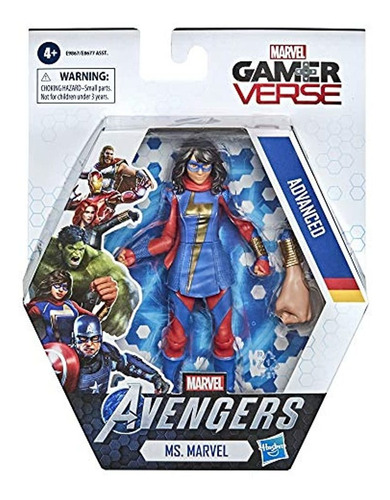 Hasbro Marvel Gamerverse 6 Pulgadas Ms. Marvel Figura De Acc