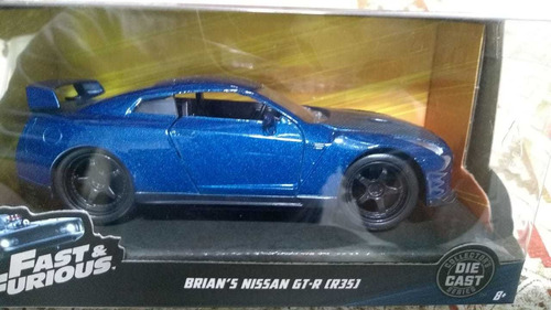 Rápido Y Furioso Brians Nissan Gt-r R35 Ben Sopra