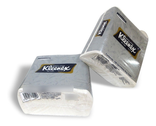 Servilleta Kleenex De Lujo Caja 12 Pqts De 100 Piezas C/u