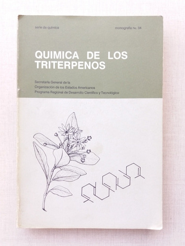 Química De Los Triterpenos Monografía Científica 1992