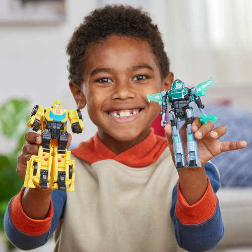 Transformers Earthspark Cyber-combiner Bumblebee And Malto R