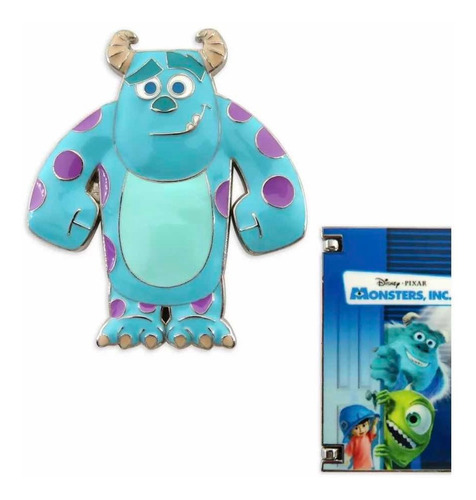 Monster Inc Vhs Set Pin Edición Ltda Disney Store