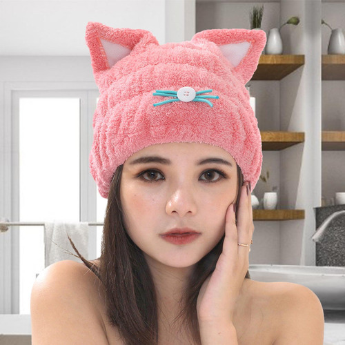 Gorro Para Secar El Cabello Gorro De Toalla De Pelo Suave De