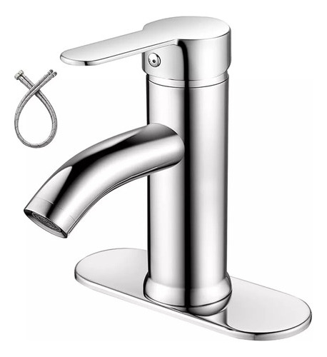 Monomando Maxims Fregadero Garza Giratoria Cromado Mx120 Plateado