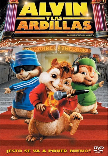 Alvin Y Las Ardillas La Pelicula Dvd Original 