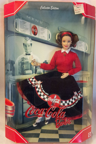 Muñeca Barbie Coca-cola De Edición Limitada Con Atuendo Y Ac