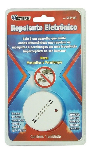 Repelente Eletronico Bivolt Ultrassônico Mosquito Pernilongo