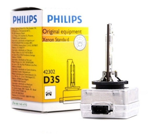 Lampada Xenon D3s Philips 4300k Para Audi Land Rover Vw