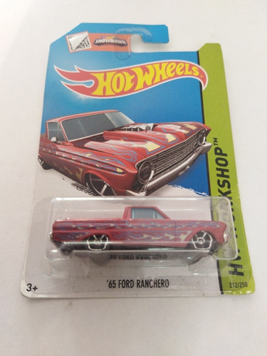 Hot Wheels Rojo 64 Ford Ranchero 212/250