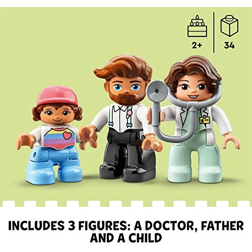 Lego Duplo Rescue Doctor Visita 10968 Edificio Educativo