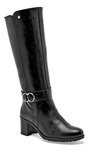 Bota Mujer Etnia 1201 Negro 128-872